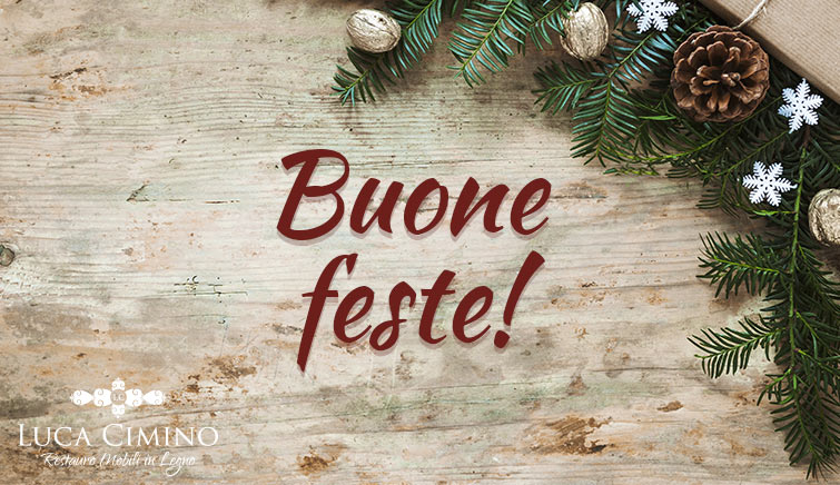 Auguri di buone feste dalla Bottega dei Miracoli a Genova