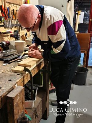 Corso Di Intaglio Del Legno A Genova Allievo