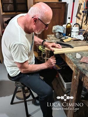 Corso Di Intaglio Del Legno A Genova Allievo