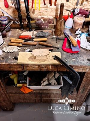 Corso di intaglio del legno a Genova: risultato intaglio in legno