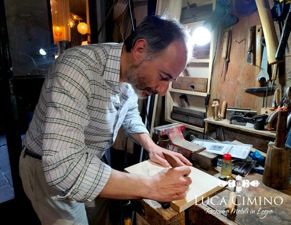 Corso intaglio legno Genova Matteo