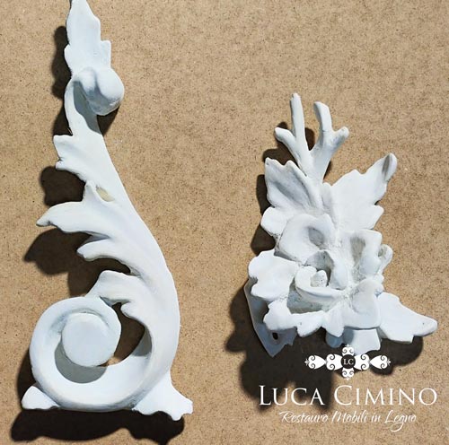 Il Restauro Specchiera Dorata Antica Genova 3d