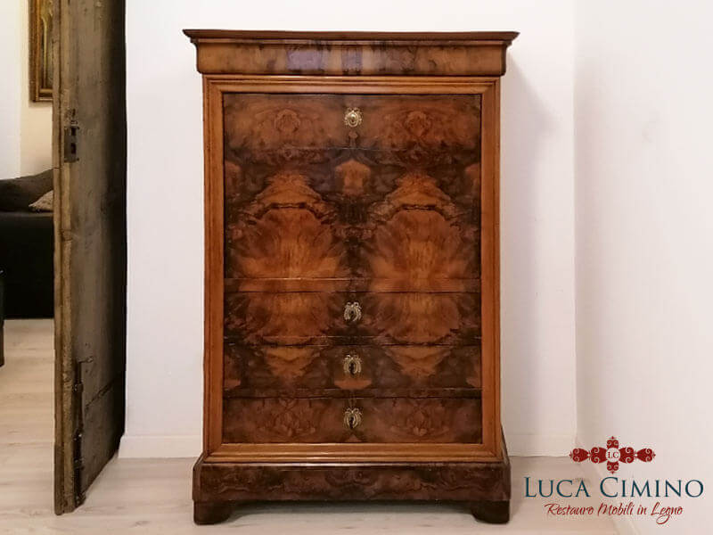 Patina Mobili Antichi Genova Mobile Secretaire 01