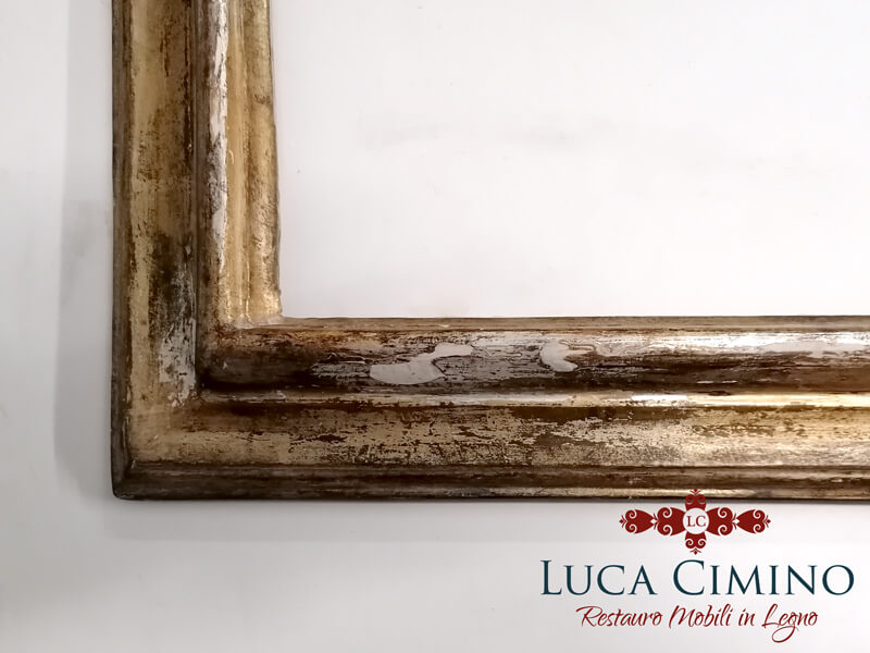 Restauro Cornice Dorata Meccata Un Intervento Impegnativo 03