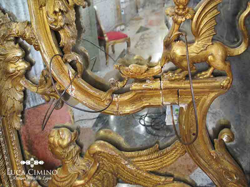 Restauro Porta Dorata Alla Camera Di Commercio Genova 4
