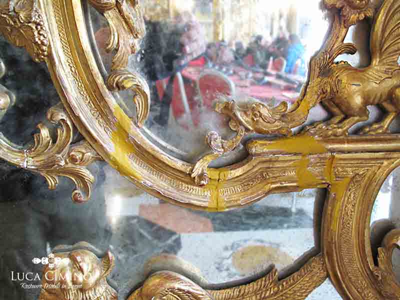 Restauro Porta Dorata Alla Camera Di Commercio Genova 6