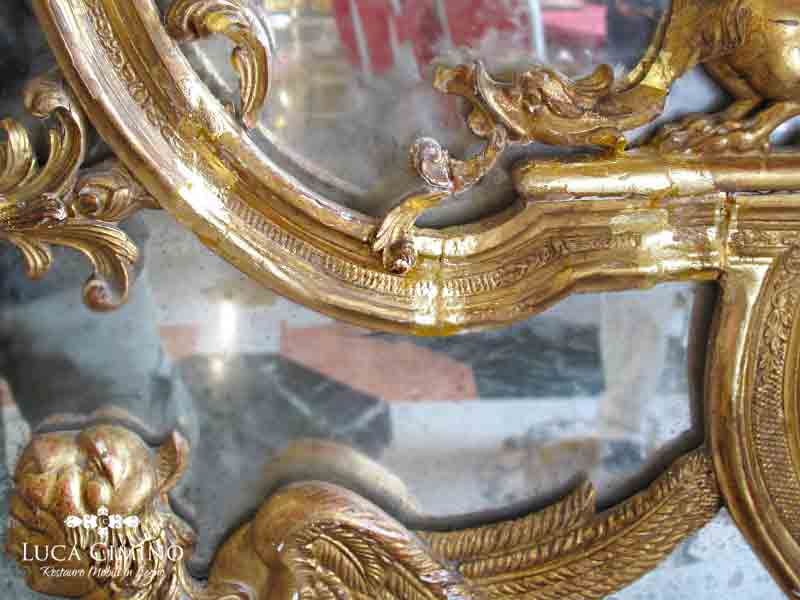 Restauro Porta Dorata Alla Camera Di Commercio Genova 8