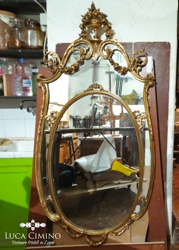 Restauro Specchiera Antica In Legno Genova Risultati 2