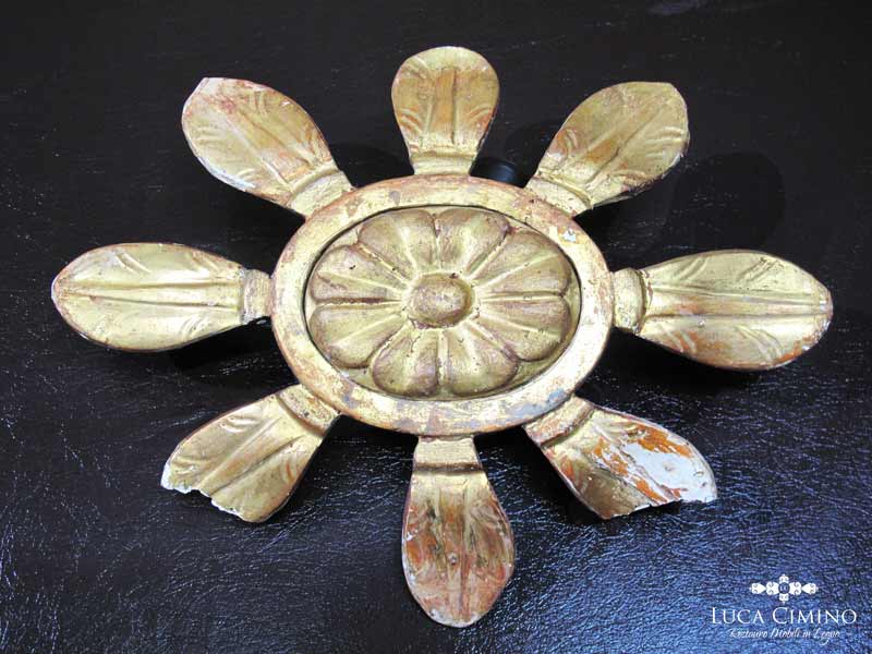 Ricostruzione Parti Mancanti Di Una Margherita Di Legno 01