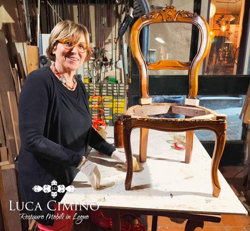 Storia E Restauro Della Sedia Luigifilippo 2