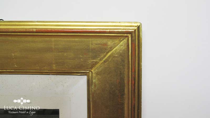 Restauro Cornice Dorata Con Stampa 03