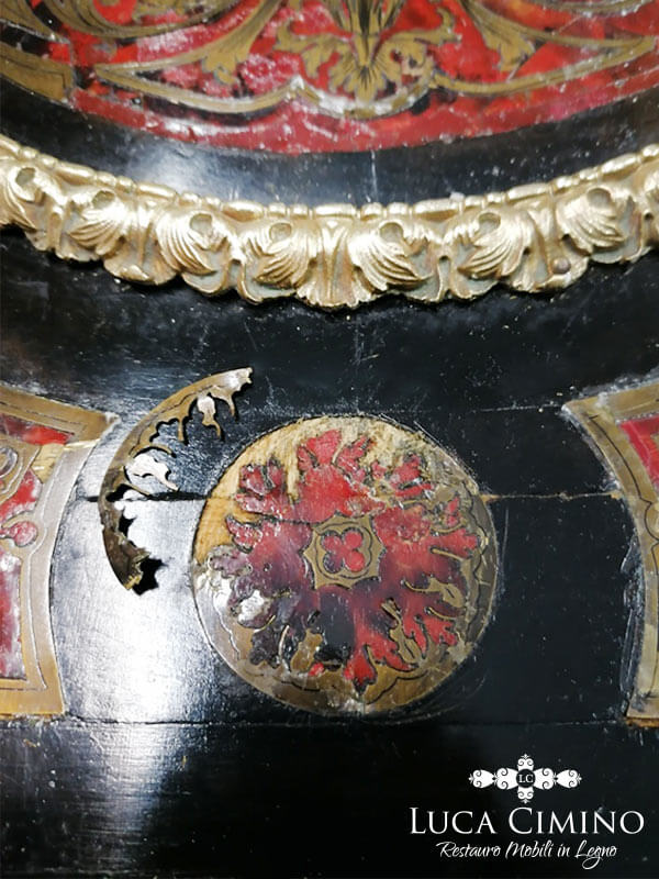Credenza Restaurata Il Mobile Boulle Arriva In Bottega 09