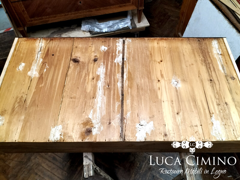 Restauro Commode In Stile Neoclassico Lombardo 03