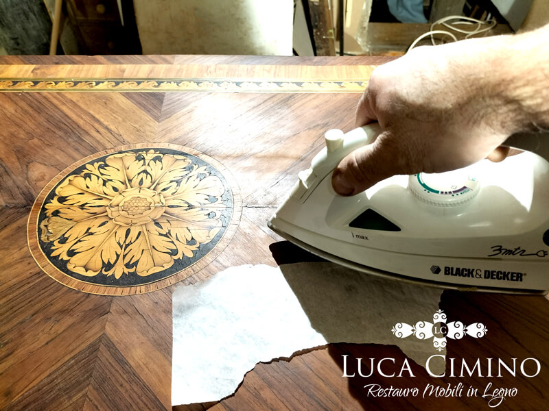 Restauro Commode In Stile Neoclassico Lombardo 04