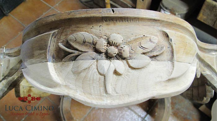 Restauro Di Una Console Luigi Xiv 02