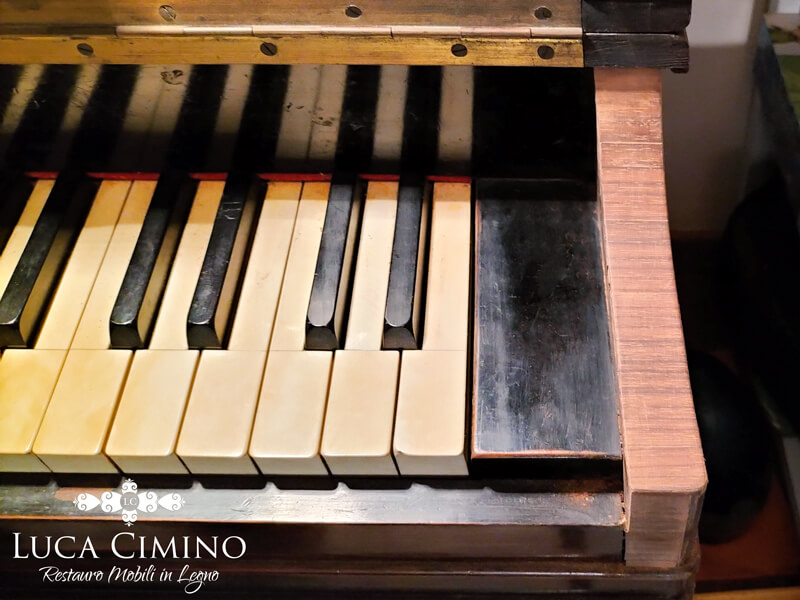 Restauro Pianoforte Verticale Genova Lo Storico Pleyel 04