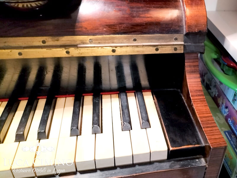 Restauro Pianoforte Verticale Genova Lo Storico Pleyel 05