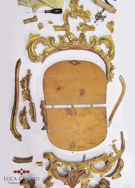 Restauro Specchiera Caduta Genova 01