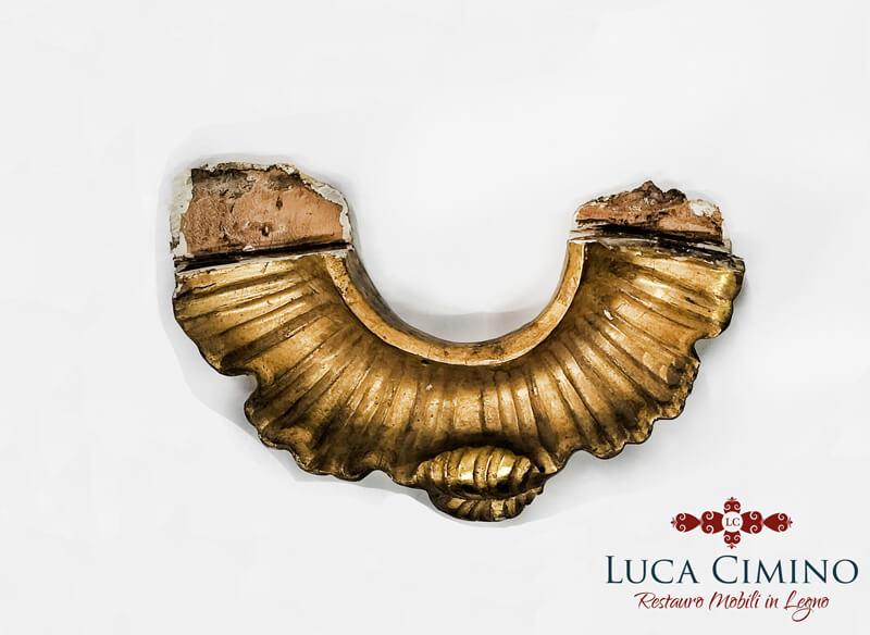 Restauro Specchiera Luigi Xvi Genova Ricostruzione Parti Mancanti 01