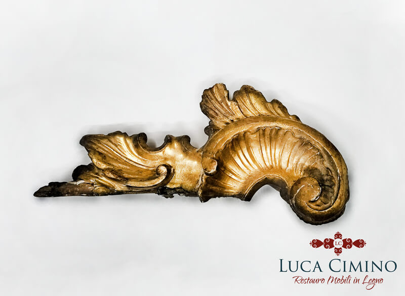 Restauro Specchiera Luigi Xvi Genova Ricostruzione Parti Mancanti 19