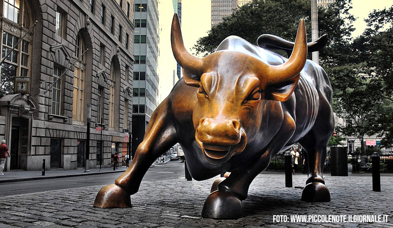 Scultura in Legno Genova - Ispirazione Toro di Wall Street