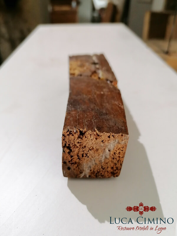 Restauro Sedia Genova Ricostruzione Di Una Gamba Mancante 02