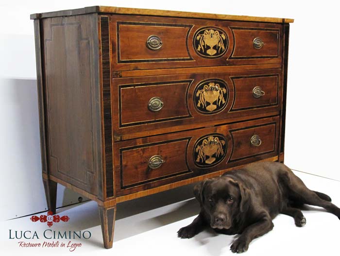 Restauro Como Commode Cassettoni Antichi Genova 01