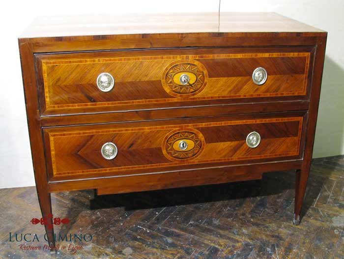 Restauro Como Commode Cassettoni Antichi Genova 03