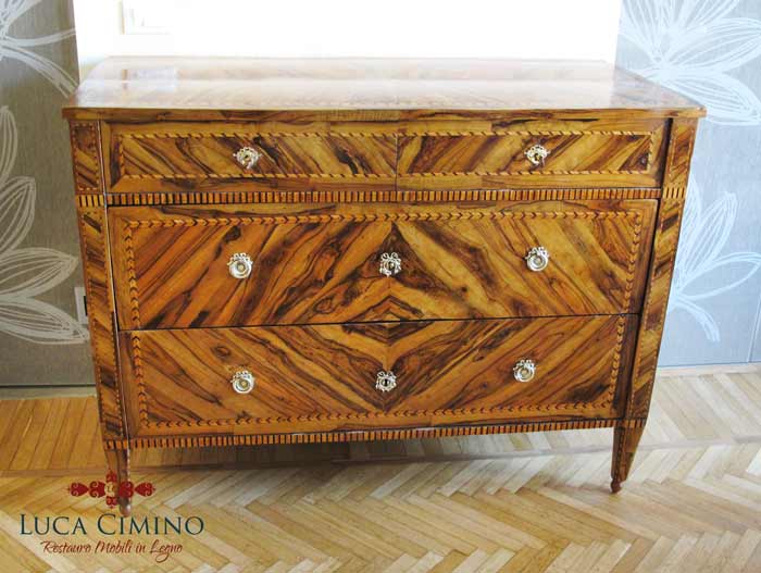 Restauro Como Commode Cassettoni Antichi Genova 04