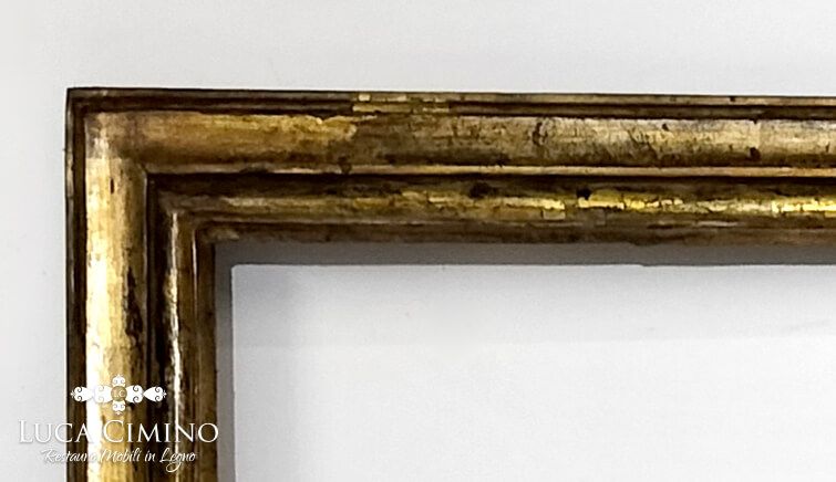 Restauro Cornice Dorata Meccata: un Intervento Impegnativo